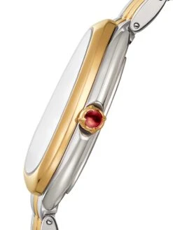 Bvlgari Serpenti Seduttori Stainless Steel & 18K Yellow Gold Bracelet Watch -Fashion Jewelry & Accessories 0400016893452 STEEL A4