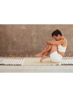 Single Harda Ayurvedic Yoga Mat 14 Single Harda Ayurvedic Yoga Mat -Fashion Jewelry & Accessories 0400016899709 GREY A5