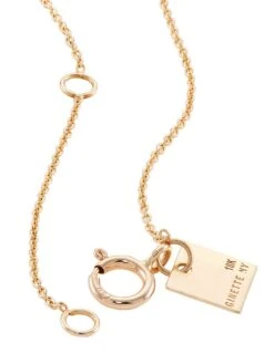 Bliss 18K Rose Gold & Diamond Teardrop Necklace 8 Bliss 18K Rose Gold & Diamond Teardrop Necklace -Fashion Jewelry & Accessories 0400016984930 NOCOLOR A2