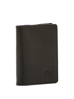 Classic Leather Bi-Fold Card Case 7 Classic Leather Bi-Fold Card Case -Fashion Jewelry & Accessories 0400017005461 BLACK A2