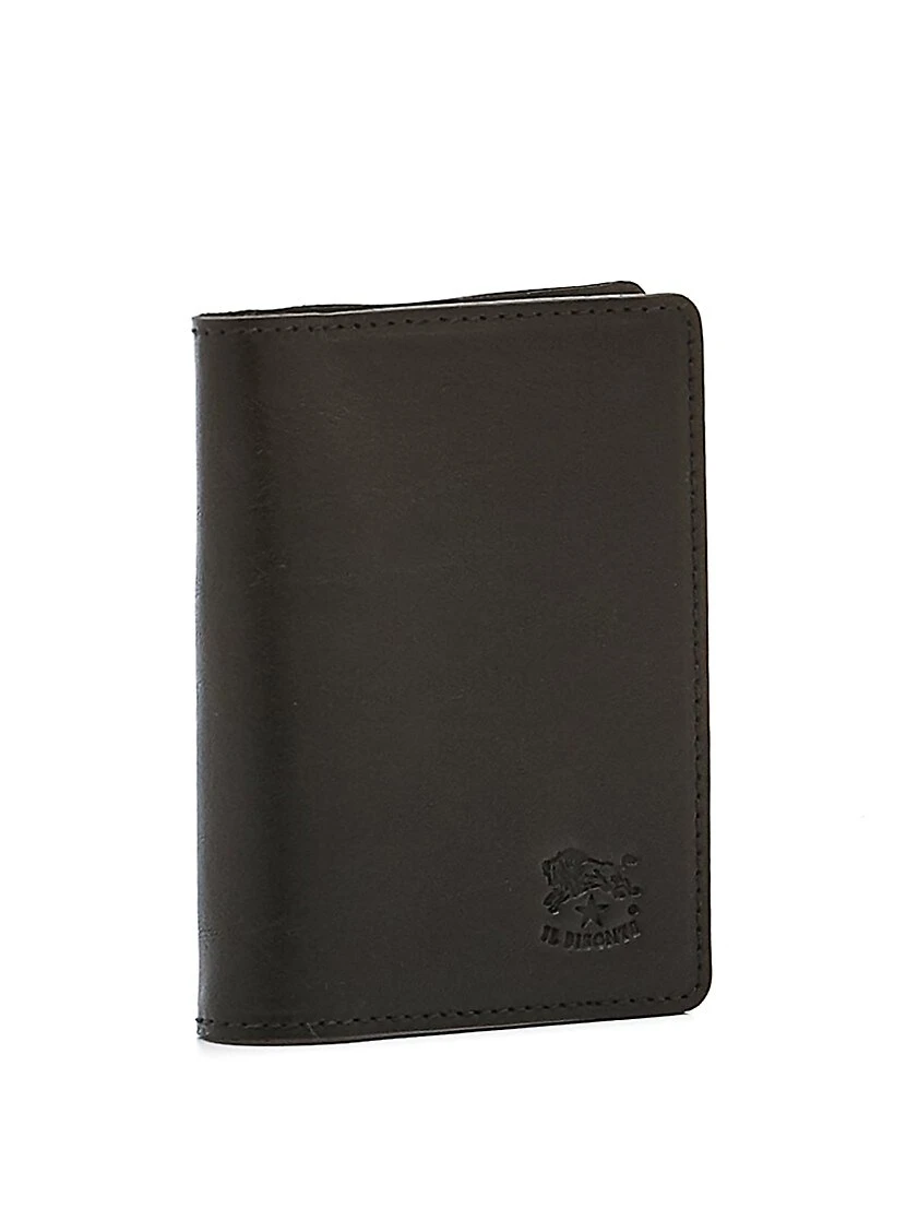 Classic Leather Bi-Fold Card Case 5 Classic Leather Bi-Fold Card Case - Image 3