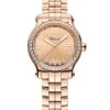 Chopard Happy Sport 18K Rose Gold & Diamond Bracelet Watch -Fashion Jewelry & Accessories 0400017026871 ROSEGOLD