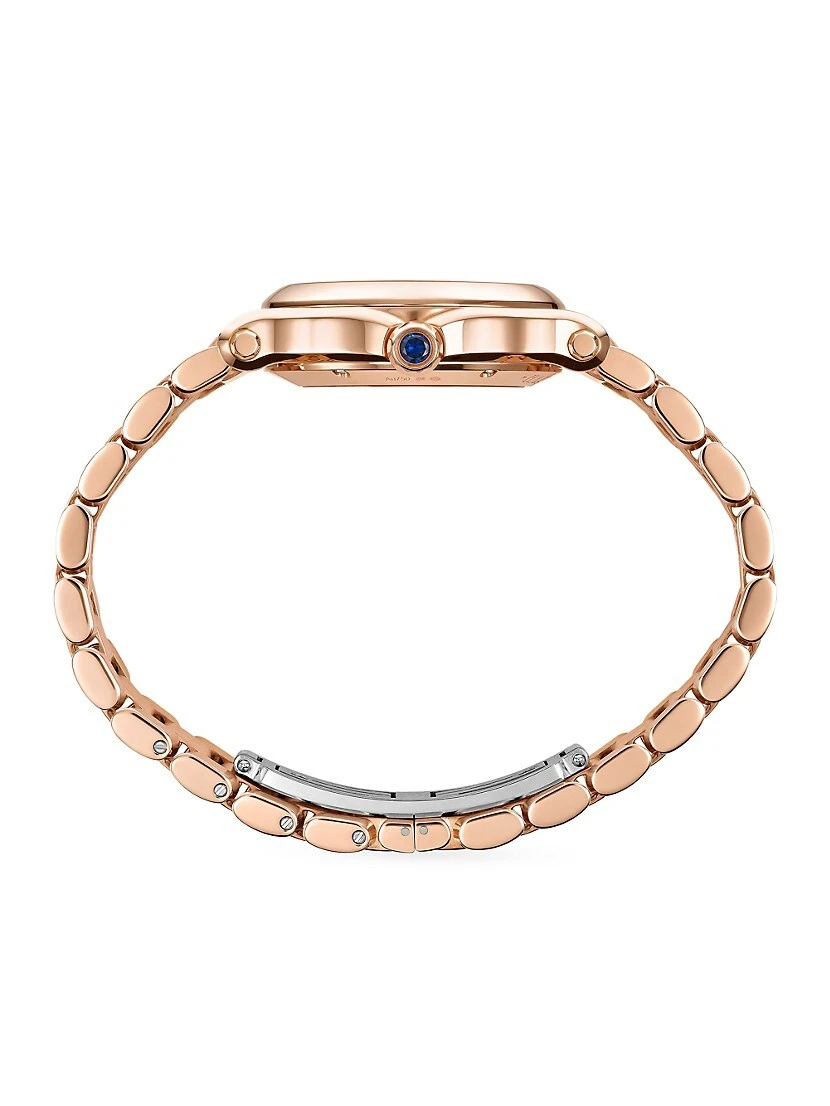Chopard Happy Sport 18K Rose Gold & Diamond Bracelet Watch 4 Chopard Happy Sport 18K Rose Gold & Diamond Bracelet Watch - Image 2