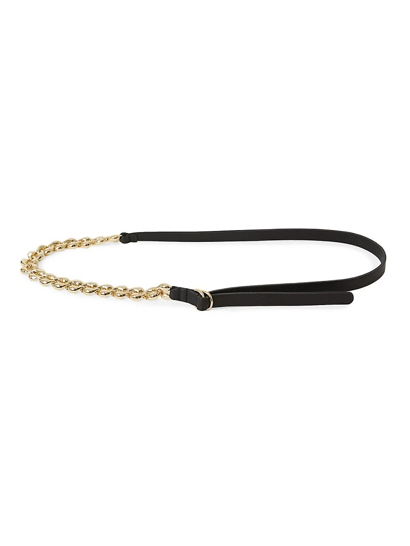 Lili Chain Leather Belt 3 Lili Chain Leather Belt