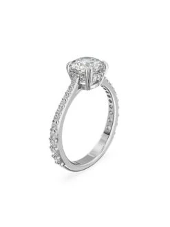 Swarovski Constella Rhodium-Plated & Crystal Cocktail Ring 6 Swarovski Constella Rhodium-Plated & Crystal Cocktail Ring -Fashion Jewelry & Accessories 0400017091884 RHODIUM A1