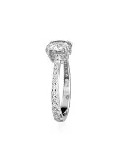 Swarovski Constella Rhodium-Plated & Crystal Cocktail Ring 7 Swarovski Constella Rhodium-Plated & Crystal Cocktail Ring -Fashion Jewelry & Accessories 0400017091884 RHODIUM A2