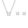 Swarovski Constella 2-Piece Rhodium-Plated & Crystal Earring & Necklace Set -Fashion Jewelry & Accessories 0400017091906 RHODIUM