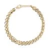 14K Yellow Gold Miami Link Double-Chain Bracelet -Fashion Jewelry & Accessories 0400017099120 YELLOWGOLD