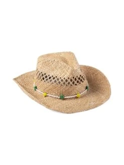 The Desert Cowboy Star Straw Hat -Fashion Jewelry & Accessories 0400017116582 RAFFIASTRAW A2