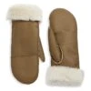 Maximilian Shearling Flip-Top Mittens 1 Maximilian Shearling Flip-Top Mittens -Fashion Jewelry & Accessories 0400017132032 WHITECLAY