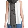 Nature Brings Us Together Wool & Faux Pearl Scarf -Fashion Jewelry & Accessories 0400017142236 CHARCOAL