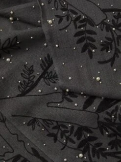 Nature Brings Us Together Wool & Faux Pearl Scarf 9 Nature Brings Us Together Wool & Faux Pearl Scarf -Fashion Jewelry & Accessories 0400017142236 CHARCOAL A6