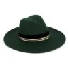 Jeanne Felt Hat -Fashion Jewelry & Accessories 0400017147121 BOTTLEGREEN