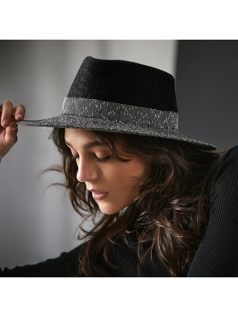 Noelle Colorblock Wool & Chenille Hat 4 Noelle Colorblock Wool & Chenille Hat - Image 2