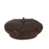 Eugenia Kim Carter Leather Beret 2 Eugenia Kim Carter Leather Beret -Fashion Jewelry & Accessories 0400017156728 CHOCOLATE