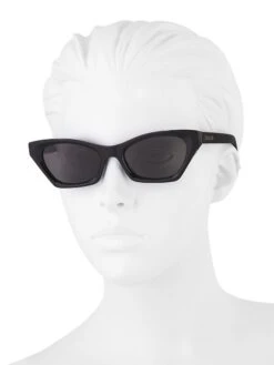 DiorMidnight 53MM Butterfly Sunglasses -Fashion Jewelry & Accessories 0400017193425 BLACK A3