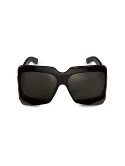 Gucci Fashion Show 65MM Rectangular Acetate Sunglasses