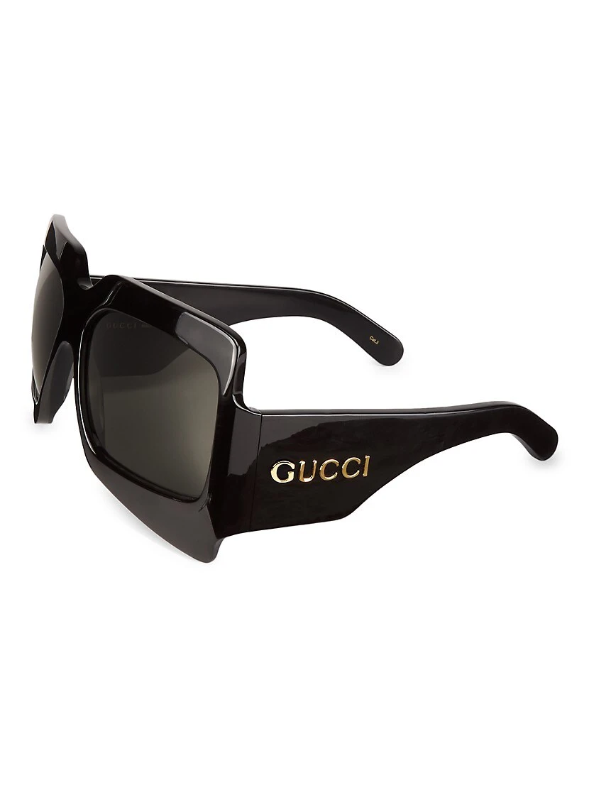 Gucci Fashion Show 65MM Rectangular Acetate Sunglasses 4 Gucci Fashion Show 65MM Rectangular Acetate Sunglasses - Image 2