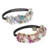 Adreanna 2-Piece Ponytail Set -Fashion Jewelry & Accessories 0400017216407 FUSCHIAMULTI