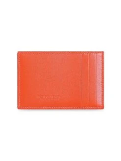 Bottega Veneta Intreccio Leather Card Case -Fashion Jewelry & Accessories 0400017291286 SUNBURSTGOLD A1