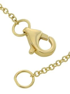 14K Yellow Gold & 0.3 TCW Diamond Necklace -Fashion Jewelry & Accessories 0400017295293 YELLOW A3
