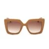 Max Mara Design 52MM Square Sunglasses -Fashion Jewelry & Accessories 0400017316260 BEIGE