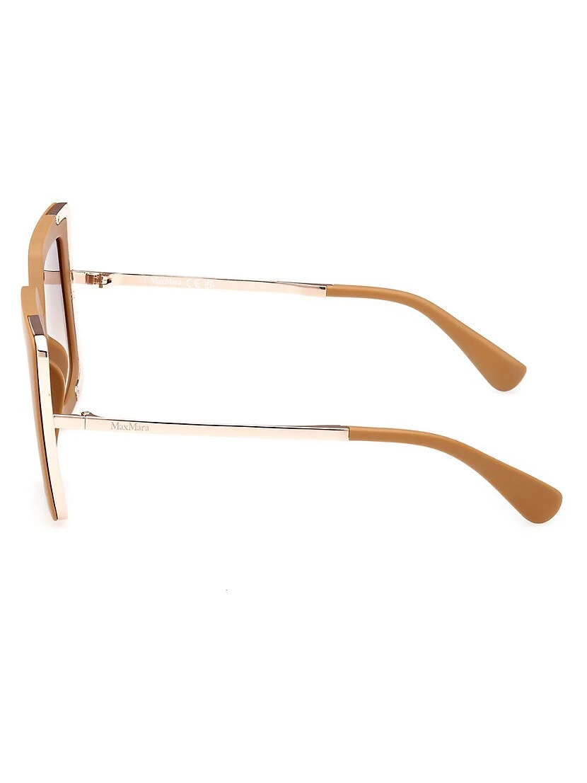 Max Mara Design 52MM Square Sunglasses 5 Max Mara Design 52MM Square Sunglasses - Image 3