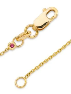 Diamonds By The Inch 18K Yellow Gold & 0.38 TCW Diamond Pendant Necklace -Fashion Jewelry & Accessories 0400017328364 YELLOWGOLD A2