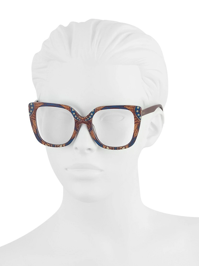 Rwanda 53MM Cat Eye Optical Glasses 6 Rwanda 53MM Cat Eye Optical Glasses - Image 4