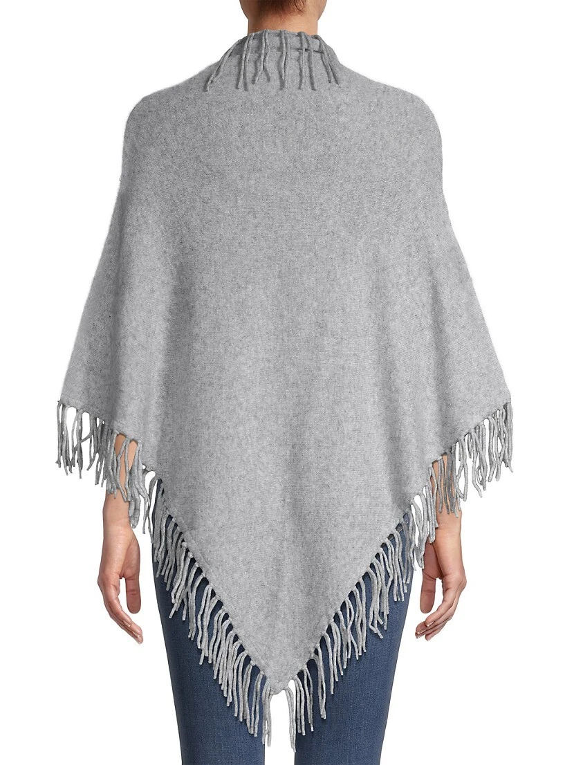 Fringe-Trim Cashmere Shawl 7 Fringe-Trim Cashmere Shawl - Image 5