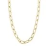14K Yellow Gold Oval-Link Chain Necklace 1 14K Yellow Gold Oval-Link Chain Necklace -Fashion Jewelry & Accessories 0400017492689 YELLOW