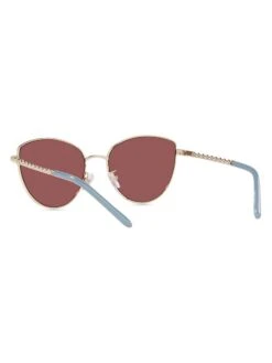 Tory Burch 56MM Cat-Eye Sunglasses 12 Tory Burch 56MM Cat-Eye Sunglasses -Fashion Jewelry & Accessories 0400017492773 LIGHTGOLD A4