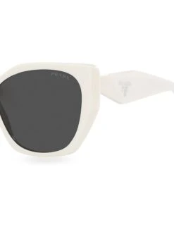 Prada 55MM Square Sunglasses 12 Prada 55MM Square Sunglasses -Fashion Jewelry & Accessories 0400017493294 BONE A2