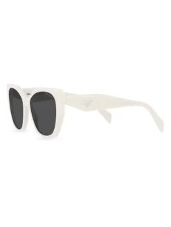 Prada 55MM Square Sunglasses 13 Prada 55MM Square Sunglasses -Fashion Jewelry & Accessories 0400017493294 BONE A3