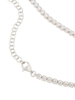 14K White Gold & 7.12 TCW Diamond Necklace -Fashion Jewelry & Accessories 0400017499267 WHITEGOLD A2