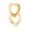 Double Coeurs R12 18K Yellow Gold Large Drop Earring 1 Double Coeurs R12 18K Yellow Gold Large Drop Earring -Fashion Jewelry & Accessories 0400017527134 YELLOWGOLD