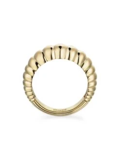 Connected Morphose 14K Yellow Gold Fluted Ring -Fashion Jewelry & Accessories 0400017545314 YELLOWGOLD A1