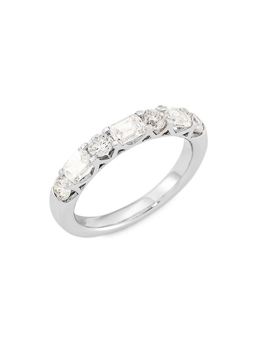 14K White Gold & 1.5 TCW Diamonds Rings 3 14K White Gold & 1.5 TCW Diamonds Rings
