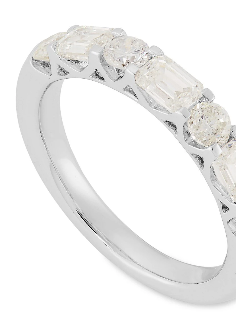 14K White Gold & 1.5 TCW Diamonds Rings 6 14K White Gold & 1.5 TCW Diamonds Rings - Image 4