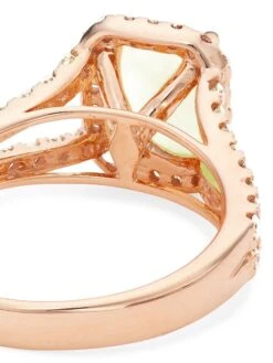 14K Rose Gold, Opal, & 0.71 TCW Diamond Ring -Fashion Jewelry & Accessories 0400017573621 ROSE A2