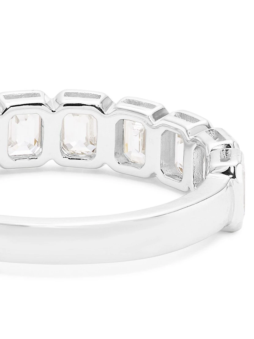 14K White Gold & 1.77 TCW Diamond Eternity Band 5 14K White Gold & 1.77 TCW Diamond Eternity Band - Image 3
