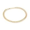 Heavy Metal 14K Yellow Gold Medium Curb-Chain Bracelet