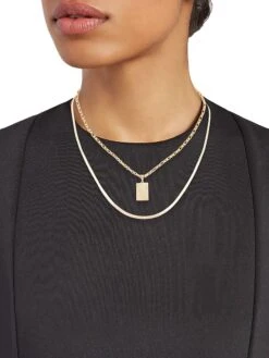 In The Vineyard Sunstone 18K Gold-Plated Necklace Set -Fashion Jewelry & Accessories 0400017612893 GOLD A1