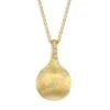 Africa Boules 18K Yellow Gold & 0.03 TCW Diamond Pendant Necklace -Fashion Jewelry & Accessories 0400017621187 GOLD