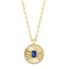 14K Yellow Gold, 0.26 TCW Diamond & Tanzanite Pendant Necklace 1 14K Yellow Gold, 0.26 TCW Diamond & Tanzanite Pendant Necklace -Fashion Jewelry & Accessories 0400017686529 YELLOWGOLD