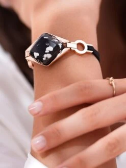 Ivy Health Tracker For Women With Heart Rate Monitor 13 Ivy Health Tracker For Women With Heart Rate Monitor -Fashion Jewelry & Accessories 0400017695771 BLACK A4