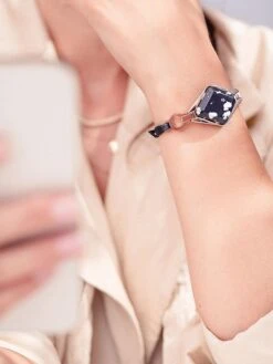 Ivy Health Tracker For Women With Heart Rate Monitor 14 Ivy Health Tracker For Women With Heart Rate Monitor -Fashion Jewelry & Accessories 0400017695771 BLACK A5