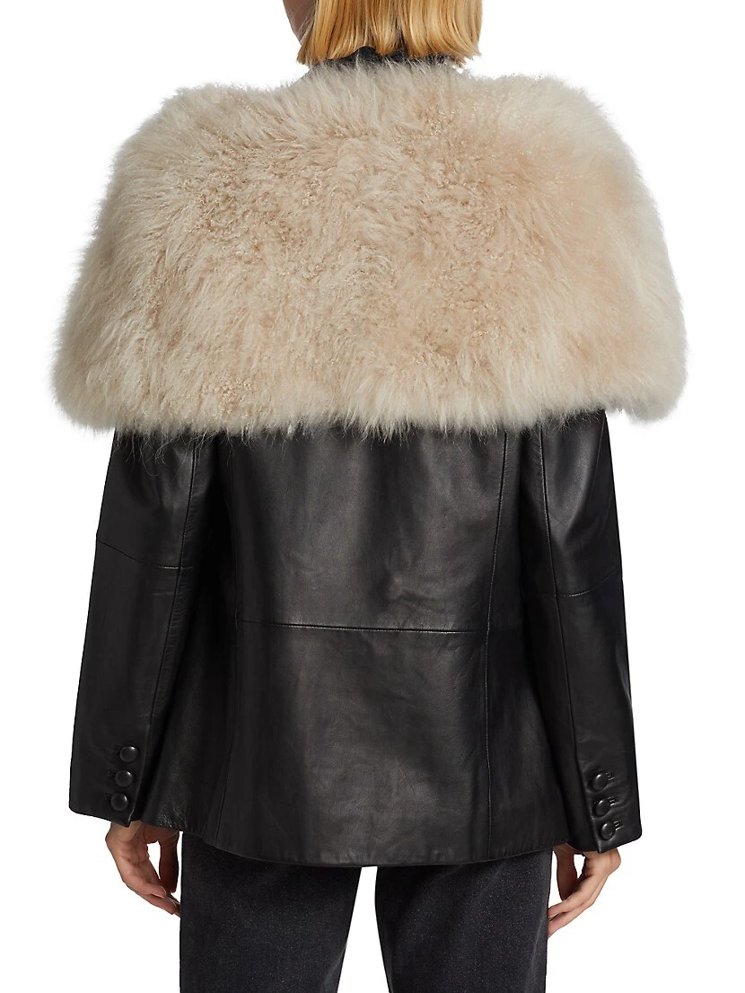 Cashmere Goat Fur Stole 7 Cashmere Goat Fur Stole - Image 5