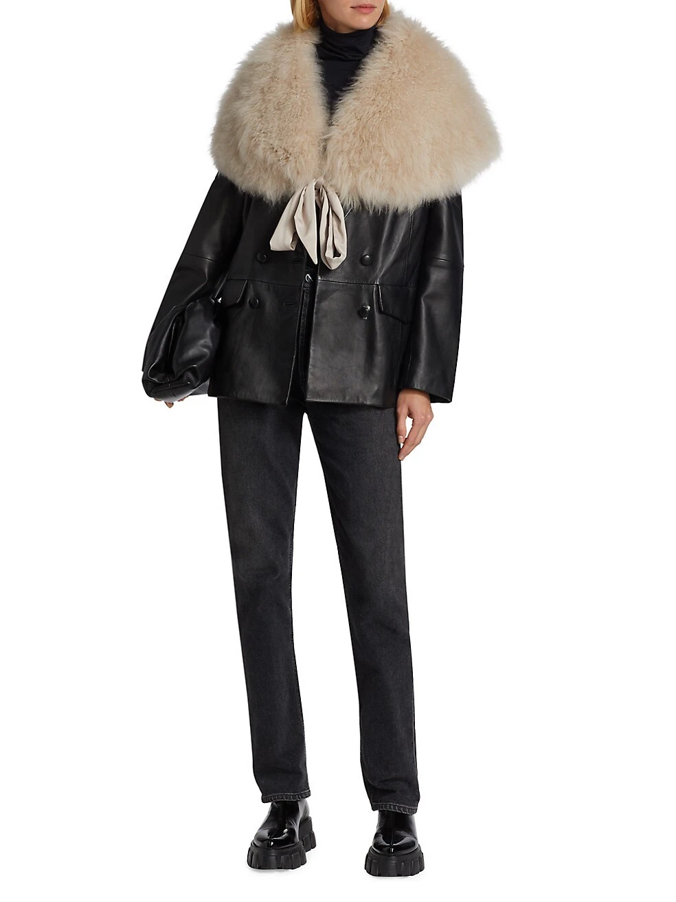 Cashmere Goat Fur Stole 4 Cashmere Goat Fur Stole - Image 2