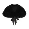 Turkey Feather Stole 1 Turkey Feather Stole -Fashion Jewelry & Accessories 0400017699308 BLACK